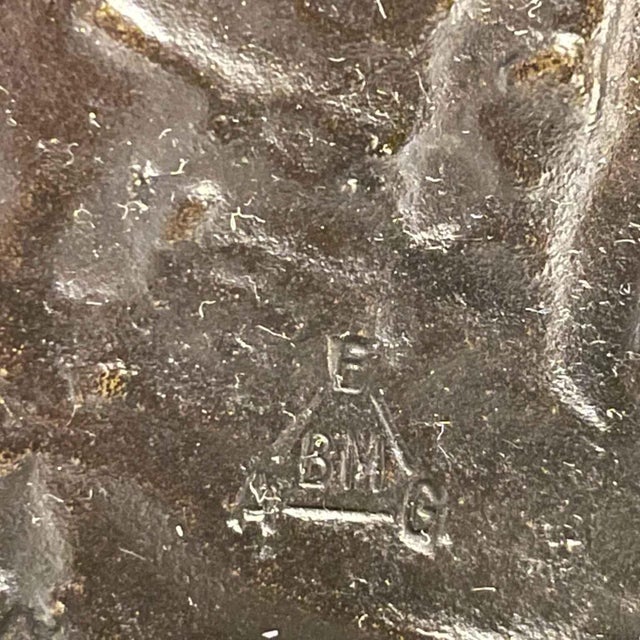 Hans Muller, Bust of a Man with a Pipe, 1890s, Bronze and Marble For Sale - Image 9 of 12