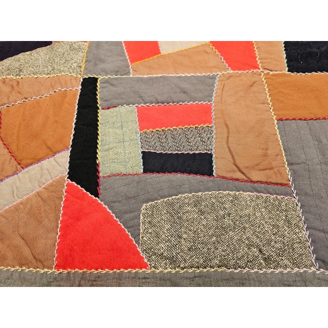 Early 20th Century African American Quilt For Sale - Image 10 of 12