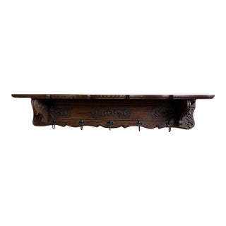 Vintage French Pot Rack or Coat Rack For Sale