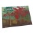 1990s Colorful Trees and Foliage Landscape Painting on Canvas For Sale