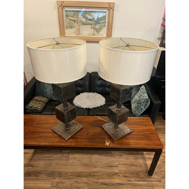 1990s 1990s Feliciano Bejar Magiscope Sculptural Table Lamps - a Pair For Sale - Image 5 of 12