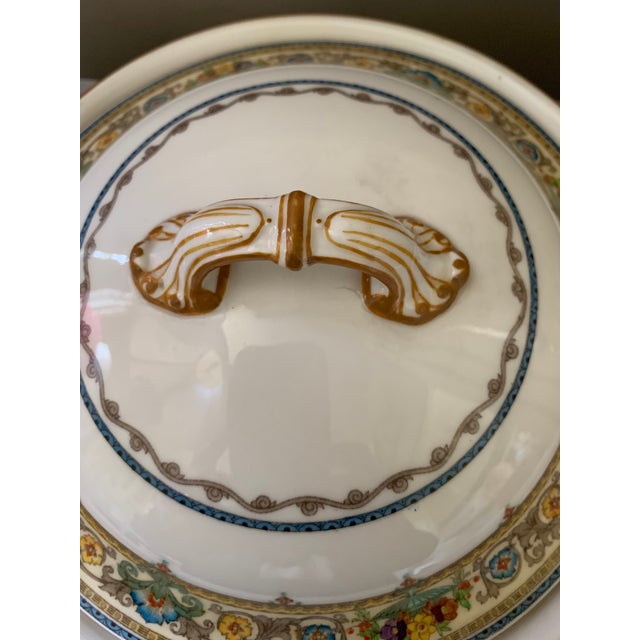 English Antique Minton China Soup Tureen For Sale - Image 3 of 13