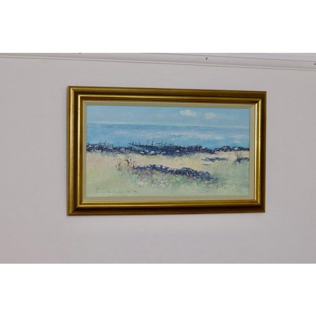 Jim Ronald Lindholm, Beach in Gårdby Parish, 1950s For Sale - Image 6 of 11