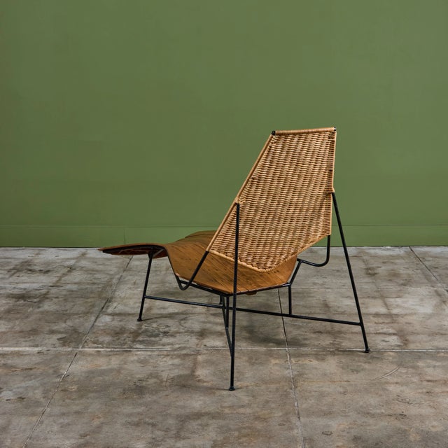 Brown Arthur Umanoff Chaise Lounge Chair for Raymor For Sale - Image 8 of 16