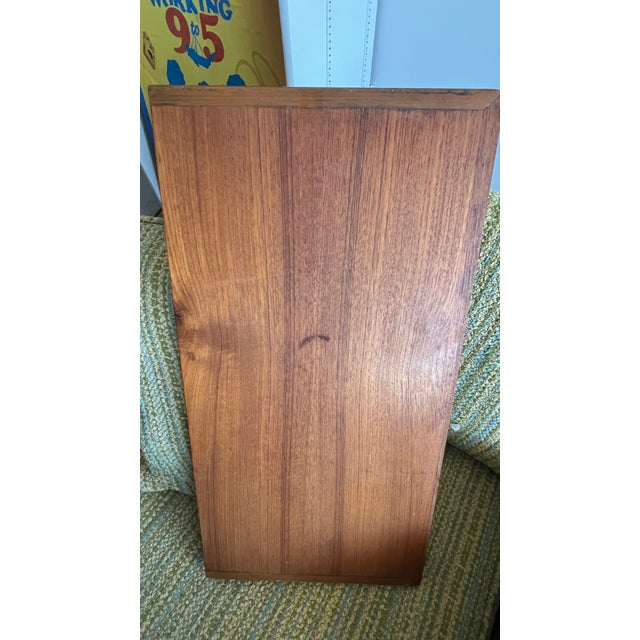 Mid Century Modern Walnut Sofa For Sale - Image 11 of 12