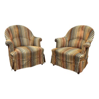 Napoleon III Style Toadstool Chairs, Set of 2 For Sale