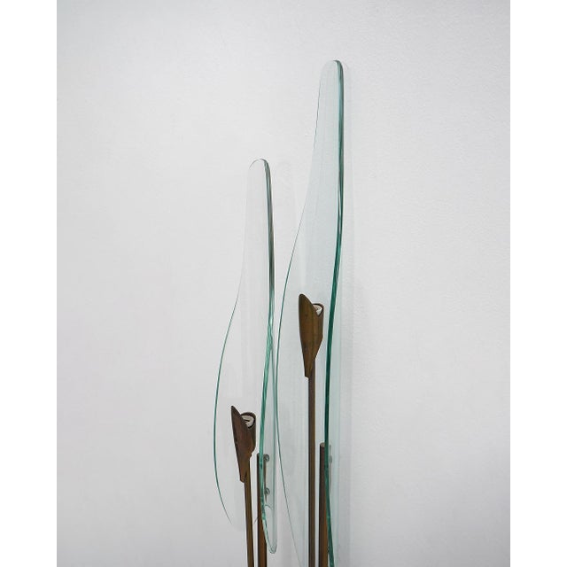 Model 1461 Wall Lamps by Max Ingrand for Fontana Arte, 1960s, Set of 2 For Sale - Image 10 of 16