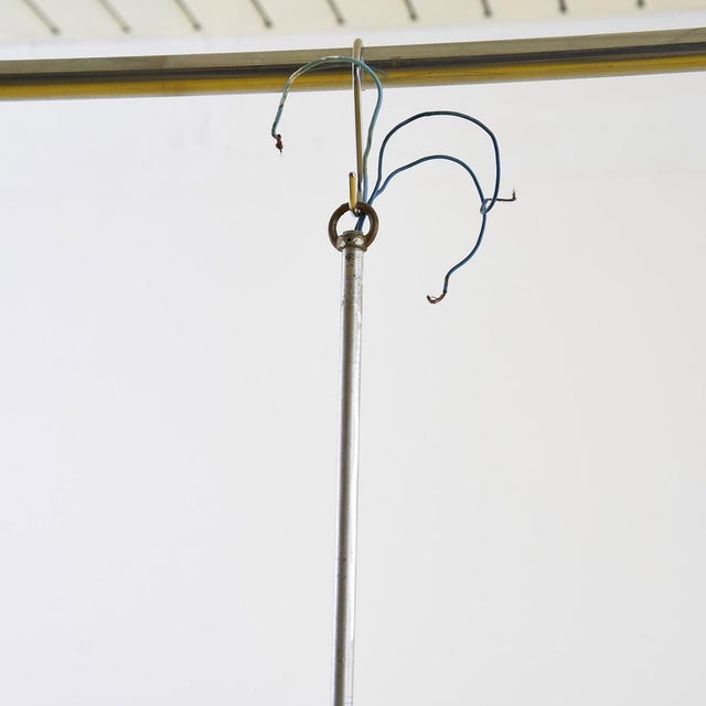 Metal Chandelier with Bowls, 1970s For Sale - Image 7 of 9