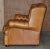 Small Wide Tan Leather Tufted Chesterfield Sofa with High Back For Sale - Image 16 of 18