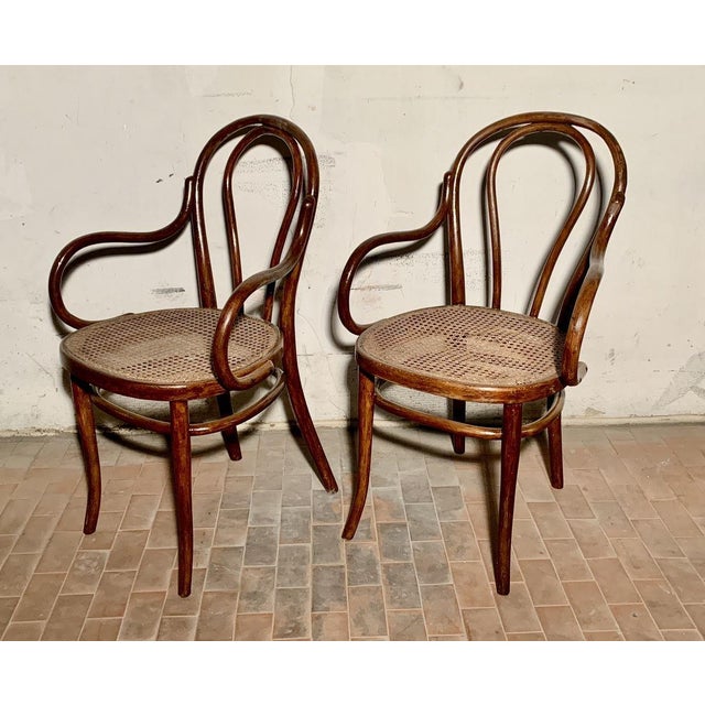 Armchair by Jacob & Josef Kohn for Thonet, 1904 For Sale - Image 6 of 6