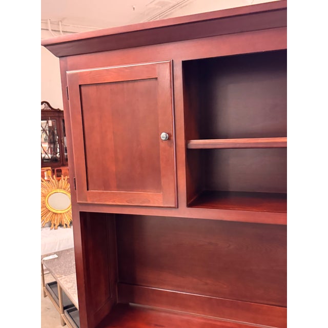 Red Stuart David Desk + Hutch For Sale - Image 8 of 12