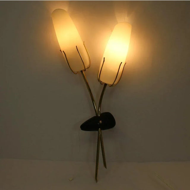 1950s Vintage French Sconce, 1950s For Sale - Image 5 of 7
