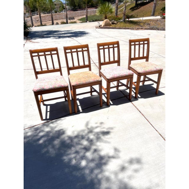 1940s Dining Table & Chairs - Sturdy, Stylish & Full of Character! For Sale - Image 16 of 18