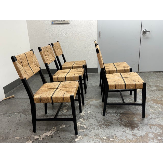 Serena & Lily Serena & Lily Carson Dining Side Chairs, Set of Five For Sale - Image 4 of 12