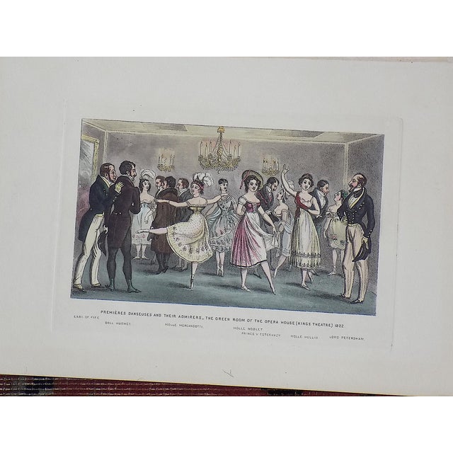 Antique 19th Century Hand Colored Etched & Aquatint English & French Society Scenes - Set of 12 For Sale - Image 4 of 9