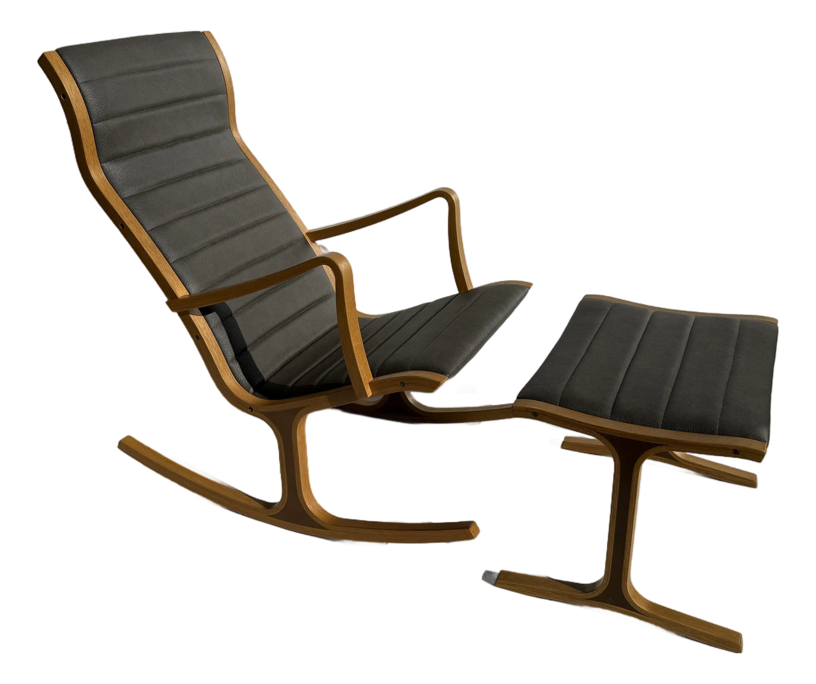 Late 20th Century Rocking Chair by Tendo Mokko Japan | Chairish