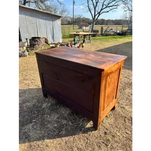 Wood 18th Century French Country Empire Solid Walnut Sideboard / Credenzas For Sale - Image 7 of 13