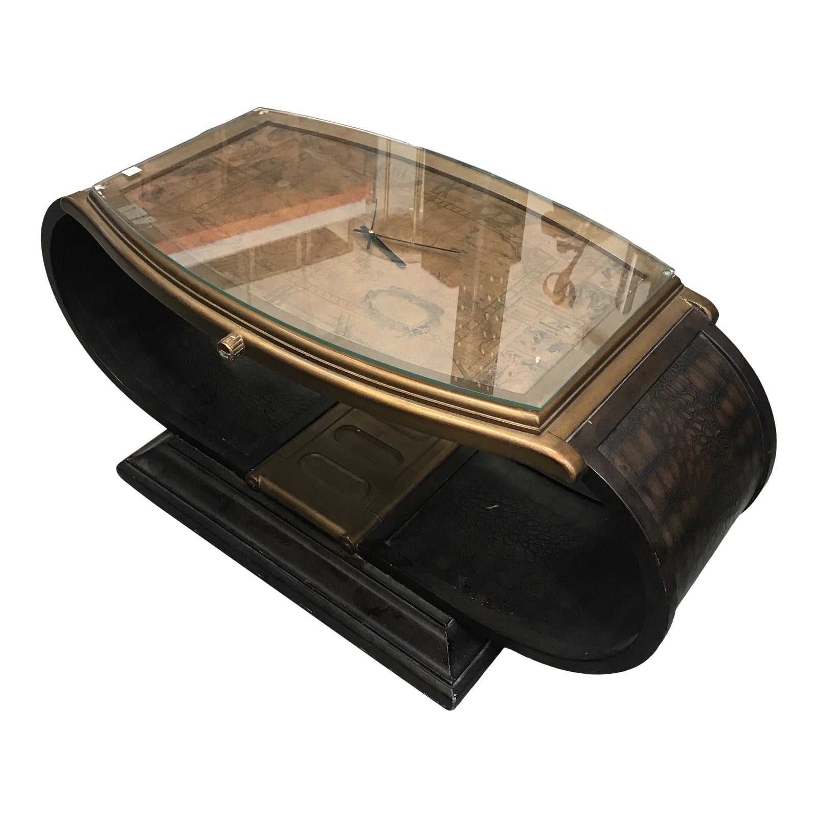 MidCentury Modern Wrist Watch Coffee Table Chairish