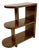 1940s Vintage Art Deco Americana Folk Art Three Tier Side Table For Sale