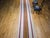 Vintage American Rag Runner, Handwoven Wool & Cotton, Stripe Pattern, 3x14 For Sale - Image 12 of 14