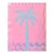 Harbor Island Painted Palm Study on Panel I For Sale
