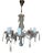 Mid-Century Crystal Chandelier For Sale