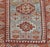 Textile Antique Persian Serapi Runner, Light Blue and Rust Geometric Design 2'8" X 9'8" For Sale - Image 7 of 10