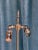 Brass French 1940s Silver Plated Brass and Bronze Floor Lamp For Sale - Image 8 of 10
