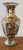 Vintage Royal Satsuma Hand-Painted Porcelain Urn Vase With Moriage & Gilt Handles For Sale In Naples, FL - Image 6 of 17
