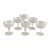 1990s Waterford, Crystal of Ireland, Makers of Luxury Premium Crystal-Lismore Champagne Coupes - Set of Six For Sale