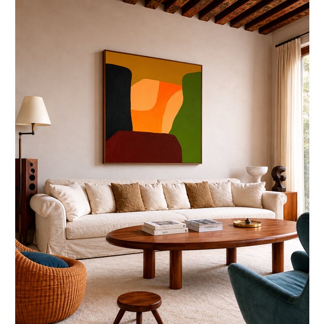 Early 21st Century Bodasca, Abstract Composition, 2026, Acrylic Painting on Canvas For Sale - Image 5 of 11