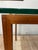 Metal Mid Century Faux Bois Textured Metal and Glass Side Table, 1980s For Sale - Image 7 of 9