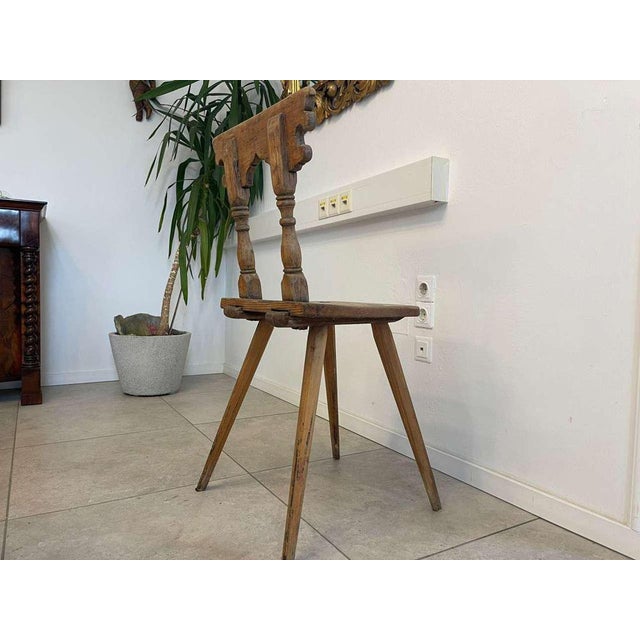 Rustic Biedermeier Farmers Chair For Sale - Image 15 of 18