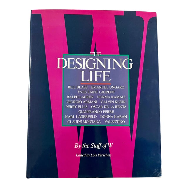 The Designing Life Book by the Staff at W, Clarkson Potter, 1987 For Sale