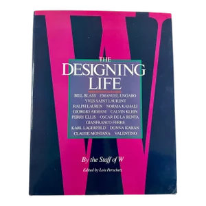 The Designing Life Book by the Staff at W, Clarkson Potter, 1987