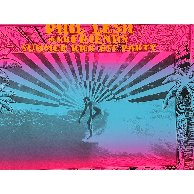 21st Century Phil Lesh "Summer Kick Off Party" California Pop-Art Show Poster c.2016 For Sale - Image 13 of 15