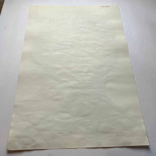 Contemporary Original E.J.Hartmann Abstract Portrait Painting Signed For Sale - Image 4 of 4