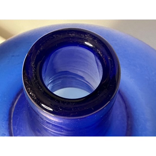 Studio Glass Art Vase by Bertil Vallien for Kosta Boda, Sweden, 1991 For Sale - Image 7 of 14