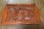 Vintage Wood Carve Palm Tree Tiki Serving Tray Vanity For Sale In Cleveland - Image 6 of 9