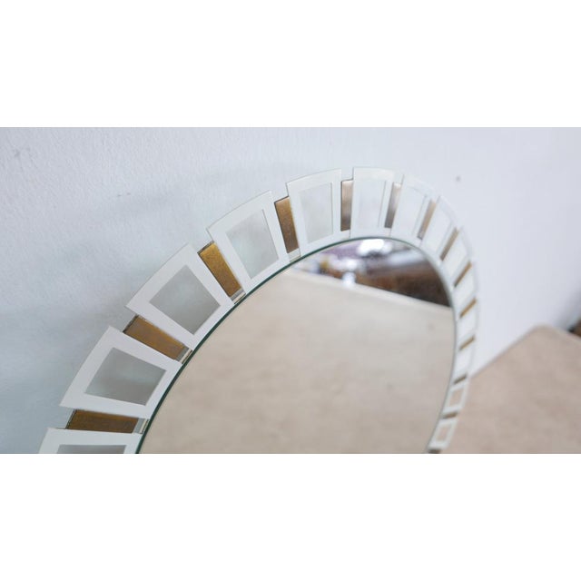 Illuminated Round Metal Wall Mirror from Hillebrand Lighting, 1960s For Sale - Image 10 of 15