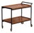 Vintage Serving Cart in Wood and Metal, Central Europe, 1960s For Sale