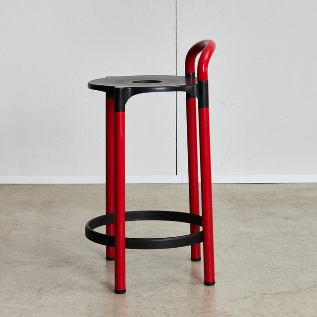 Polo Bar Stools attributed to Anna Castelli Ferrieri for Kartell, 1979, Set of 2 For Sale - Image 6 of 18
