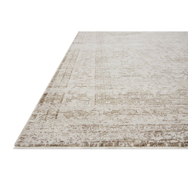 Traditional Amber Lewis x Loloi Honora Ivory / Natural 11'-6" x 15'-6" Area Rug For Sale - Image 3 of 7