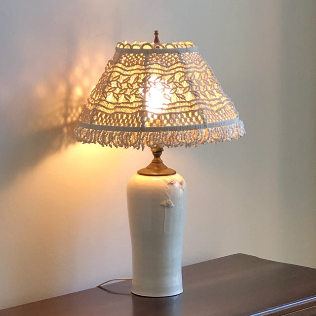 Mid-20th Century Studio Pottery Table Lamp For Sale - Image 12 of 12