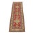 Kazak Runner 2’2” X 6’3” Red Wool Tribal Hand-Knotted Oriental Rug For Sale