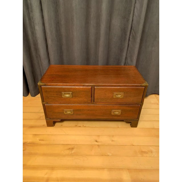 Officer's chest of drawers by reh kennedy for harrods london, great britain, mid-20th century. Chest of drawers in...