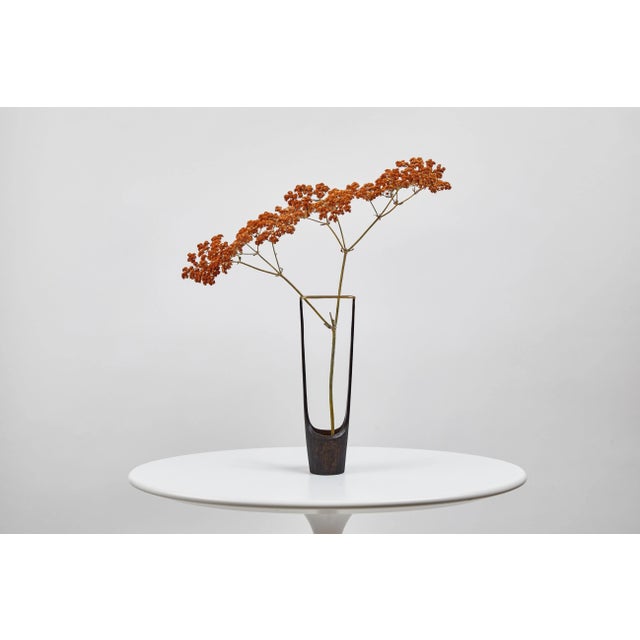 Carl Auböck Model #7228 Brass Vase Designed in the 1950s, this incredibly refined and sculptural Viennese vase is...