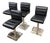 Zuri Furniture Lush Bar Stools, Set of Four For Sale