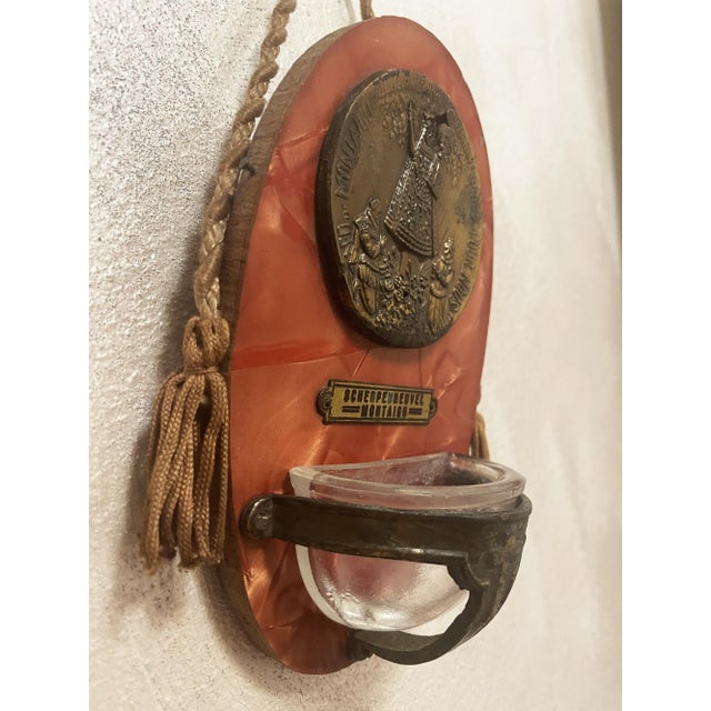 Vintage Holy Water Bowl, 1950s For Sale - Image 4 of 10