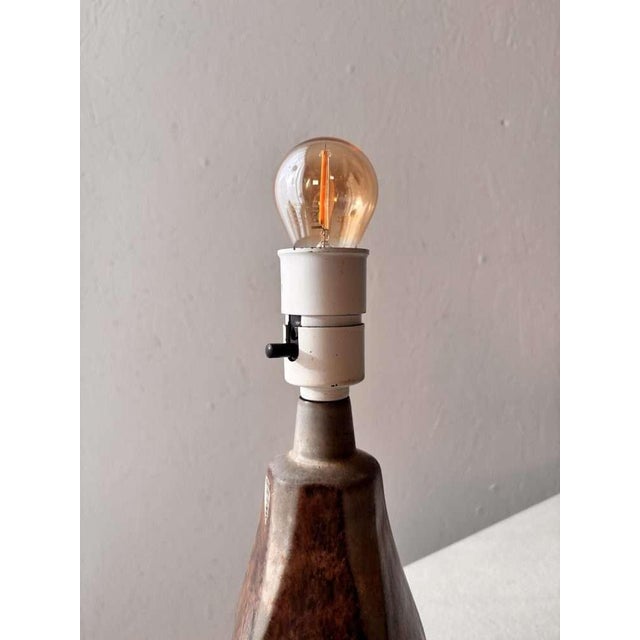 Ceramic Table Lamp by Marianne Starck for Michael Andersen, 1960s For Sale - Image 5 of 9